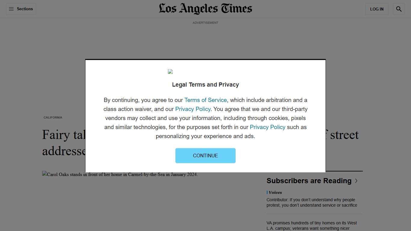 California's Carmel-by-the-Sea will finally get street addresses - Los Angeles Times